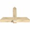 Ekena Millwork Eugene Rough Sawn Timber Gable Bracket, Douglas Fir, 48"W x 32"H x 6"D x 6"F, 16/12 Pitch GBW048X32X0606EUG00RDF - alternate 4